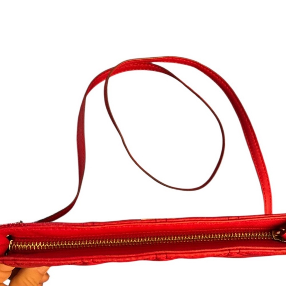Kate Spade Red Quilted Crossbody Bag NWOT - Picture 3 of 5